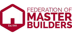 federation of master builders approved logo